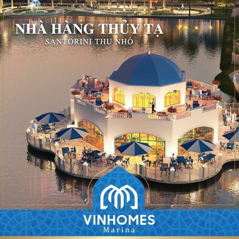 Nhà hàng Thủy Tạ dự án Vinhomes Marina 