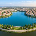 Hồ điều hòa 7.2ha- Lá phổi xanh và bài toán phong thủy thịnh vượng tại Vinhomes Marina